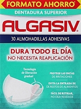 Прокладки для зубных протезов, 30 шт. - Algasiv Superior Almohadillas Adhesivas — фото N1