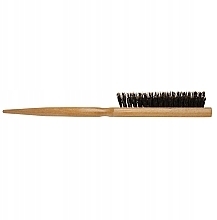 Расческа для начесывания и тупирования волос, 24.5 см, светлая древесина - Xhair — фото N3