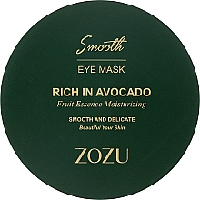 Парфумерія, косметика Гідрогелеві патчі для очей з екстрактом авокадо й касторовою олією - Zozu Rich In Avocado Eye Mask