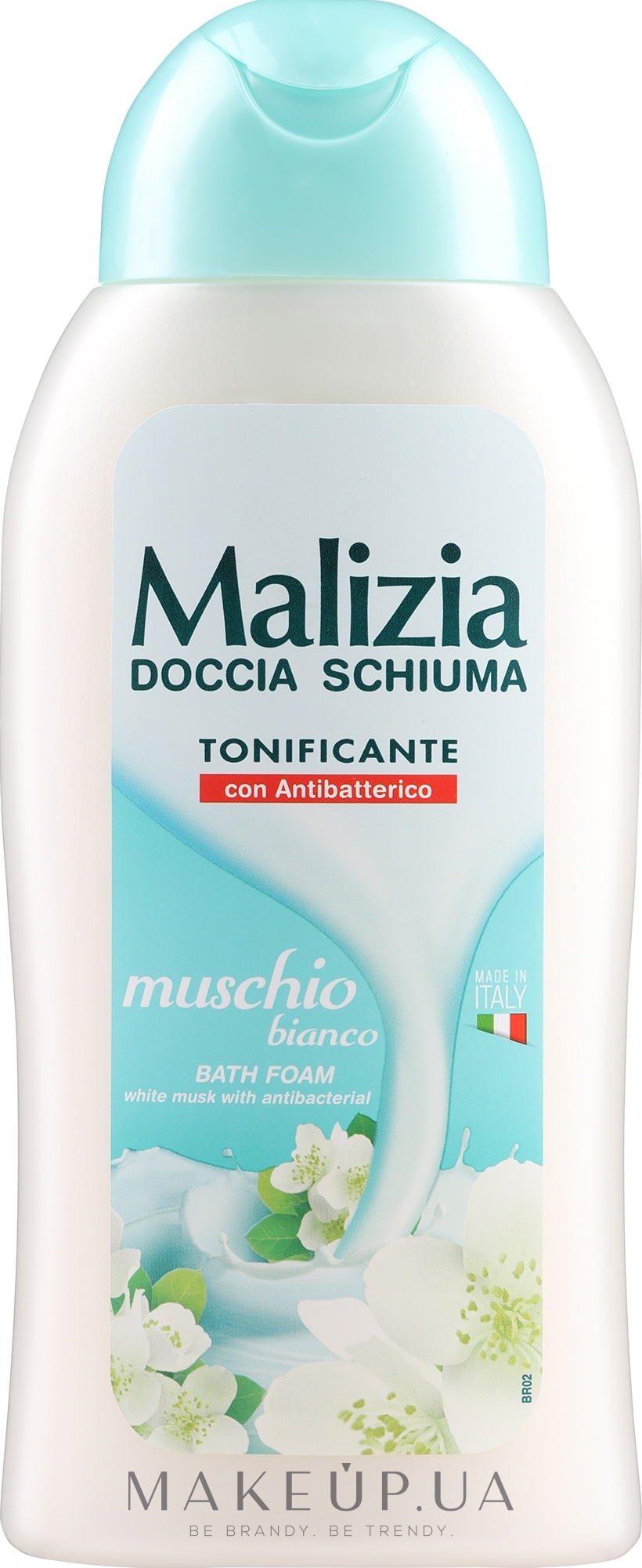 Пена для ванны "Белый мускус" - Malizia Bath Foam White Musk — фото 300ml