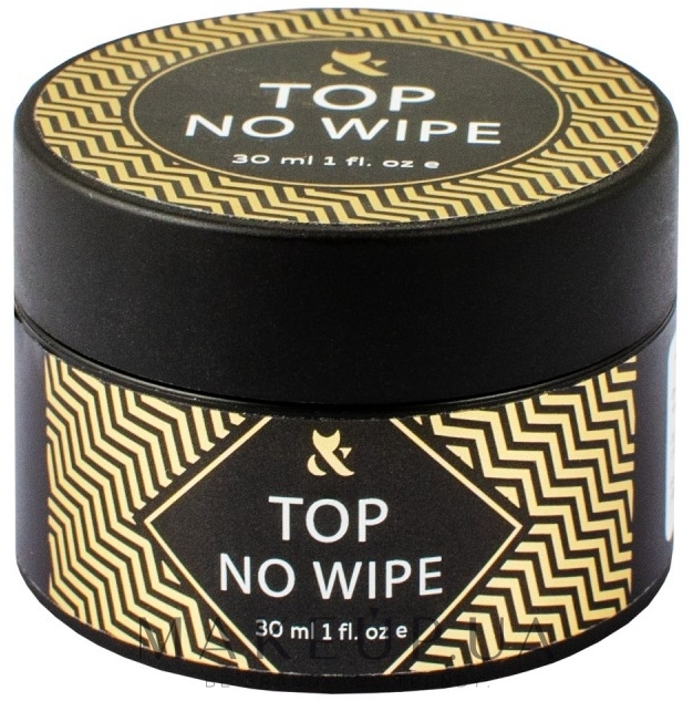Топове покриття без липкого шару  - F.O.X Top No Wipe (банка) — фото 30ml