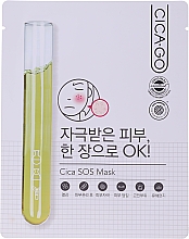 Заспокійлива тканинна маска для обличчя - Cicago Cica SOS Dressing Mask — фото N1