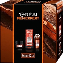 Духи, Парфюмерия, косметика Набор - L’Oréal Paris Men Expert Barber Club (sh/gel/300ml + deo/30ml + balm/50ml)