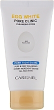 Пінка для вмивання - Carenel Egg White Pore Clinic Cleansing Foam — фото N1