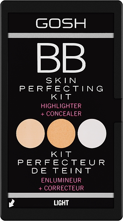 Палетка - Gosh BB Skin Perfecting Kit — фото N2