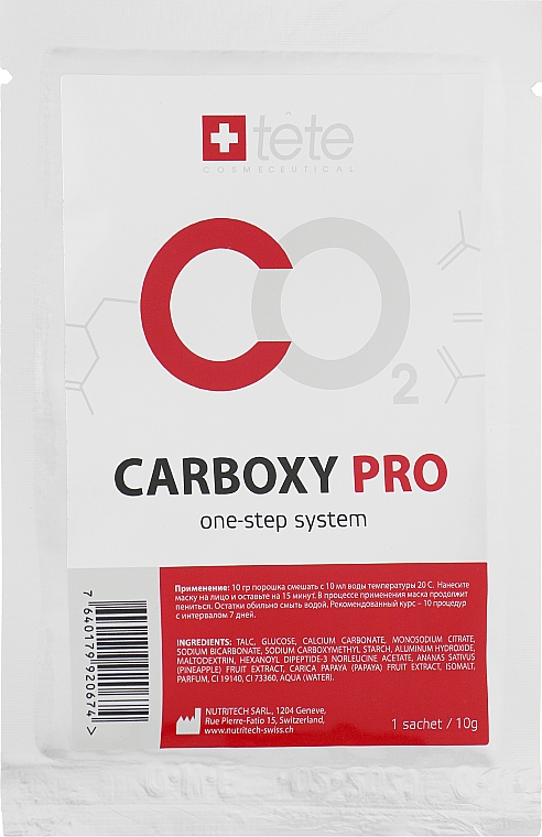 Одношаговая карбокситерапия - TETe Cosmeceutical CO2 Carboxy Pro — фото N3