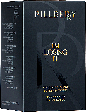 Харчова добавка - PillBerry I'm Losing It Suplement Diety — фото N1