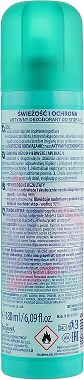 УЦЕНКА Дезодорант для ног 4в1 "Свежесть и комфорт" - Farmona * — фото N2