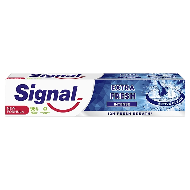 УЦЕНКА Зубная паста "Экстра свежесть" - Signal Extra Fresh Aquamint Toothpaste * — фото N1