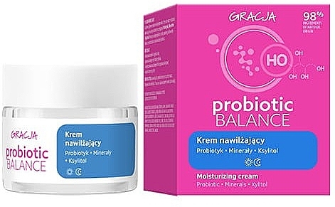Зволожувальний крем для обличчя - Gracja Probiotic Balance Cream — фото N2