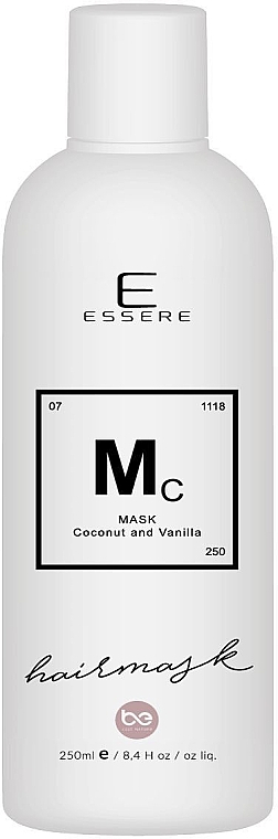 Маска для волосся "Кокос і ваніль" - Essere Hair Mask Nourishing Coconut & Vanilla — фото N3