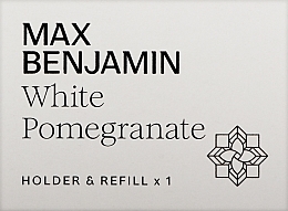 Ароматизатор для автомобиля - Max Benjamin Car Fragrance White Pomegranate — фото N2