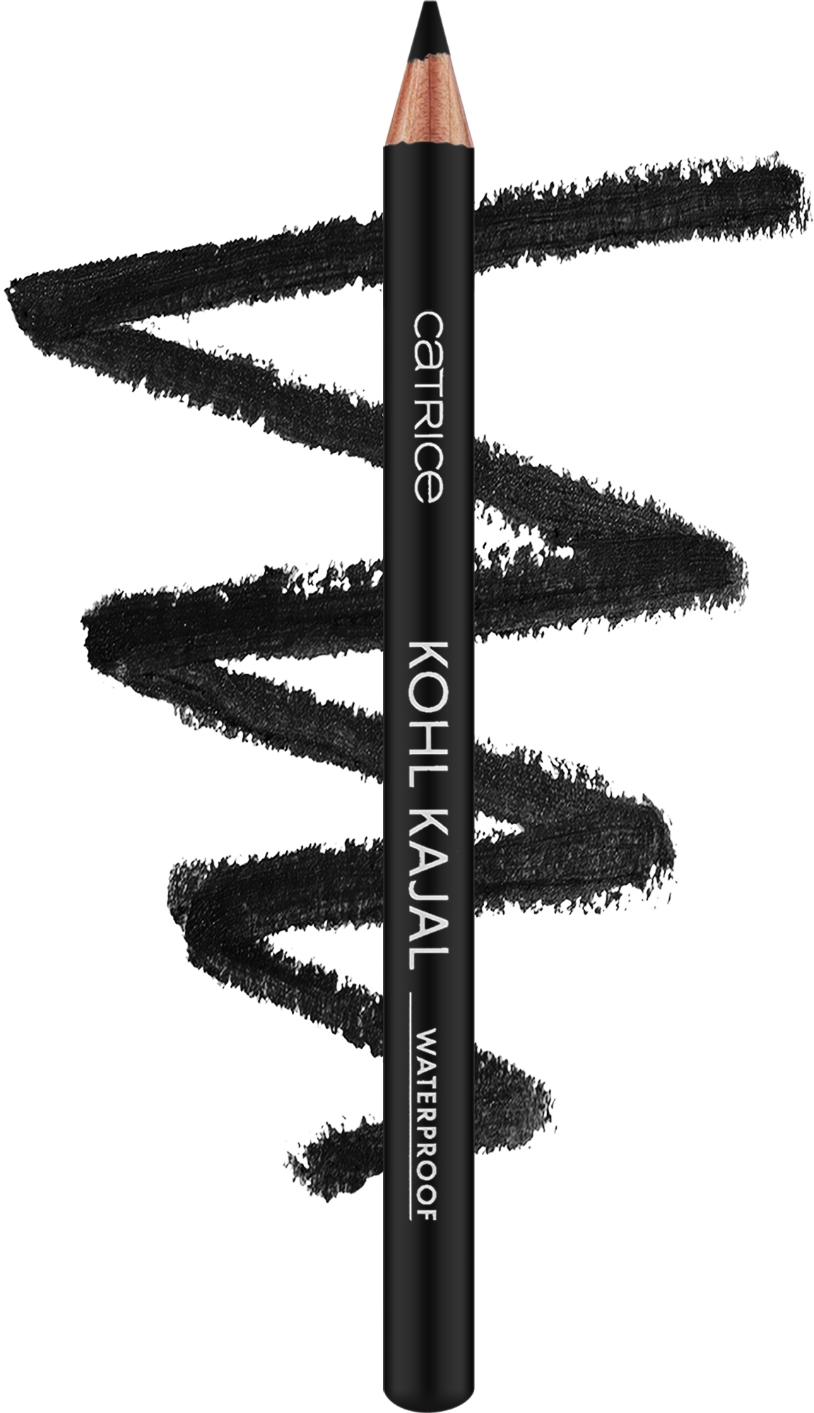 Водостойкий карандаш для глаз - Catrice Kohl Kajal Waterproof Eye Pencil — фото 010 - Check Chic Black