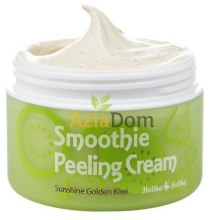 Парфумерія, косметика Крем-пілінг для обличчя "Ківі" - Holika Holika Smoothie Peeling Sunshine Golden Kiwi