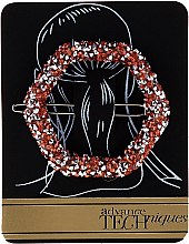 Духи, Парфюмерия, косметика Заколка для волос круглая, розово-золотая - Avon