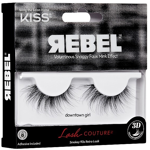 Накладные ресницы - Kiss Lash Couture Rebel Downtown Girl — фото N1