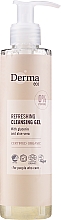 Гель для умывания с глицерином и алоэ вера - Derma Eco Refreshing Cleansing Gel — фото N1