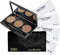 Парфумерія, косметика Набір для корекції брів - Senna Cosmetics Form-A-Brow Kit 