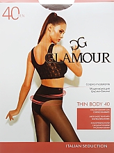 Колготки "Thin Body" 40 DEN, glace - Glamour  — фото N1