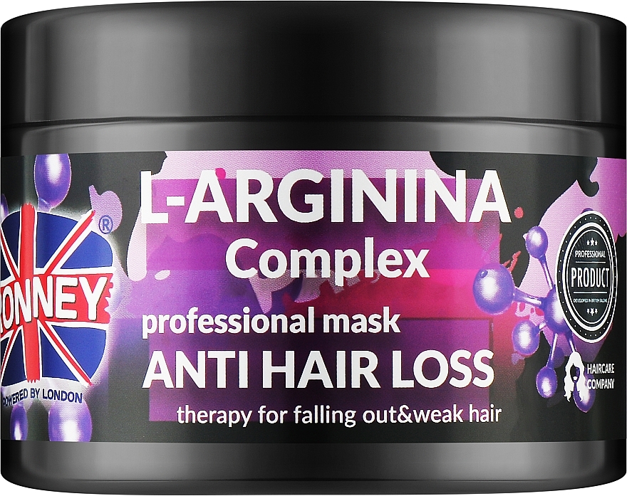 Маска для волос - Ronney Professional L-Arginina Complex Anti Hair Loss Therapy Mask