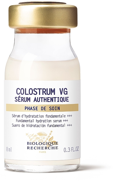 Інтенсивна зволожувальна біологічна сироватка - Biologique Recherche Colostrum VG Serum Authentique — фото N1
