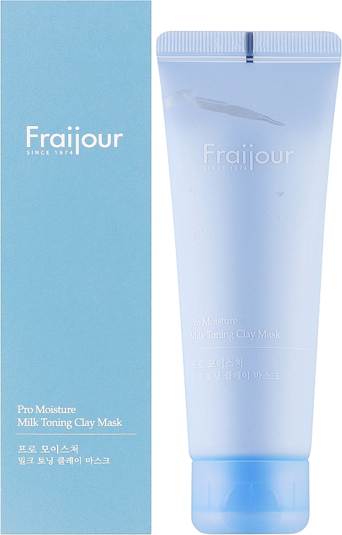 Зволожувальна глиняна маска з молочними протеїнами для обличчя - Fraijour Pro Moisture Milk Toning Clay Mask — фото N2