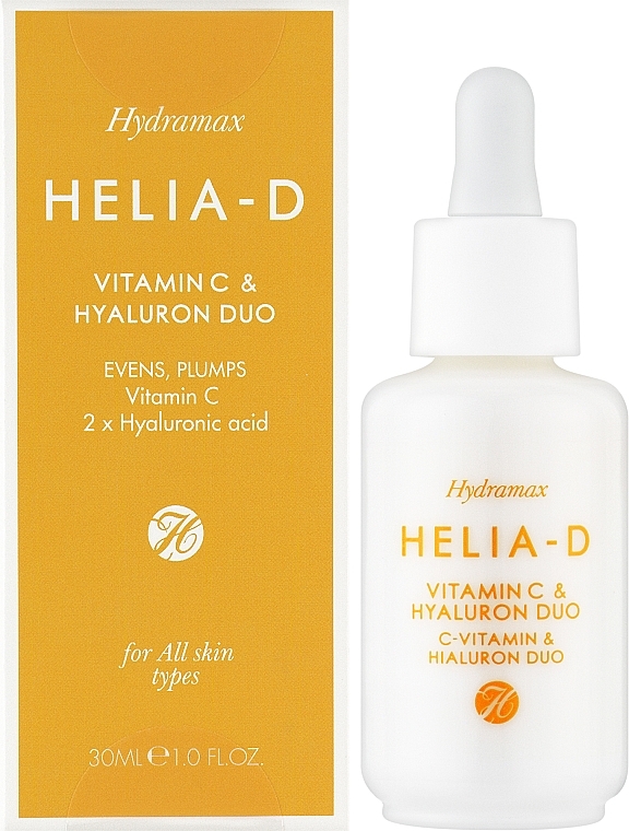 Сироватка для обличчя з вітаміном С - Helia-D Hydramax Vitamin-C Serum — фото N2