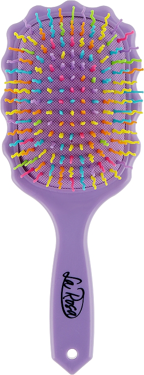 Расческа для волос, 5828, фиолетовая - La Rosa — фото N2