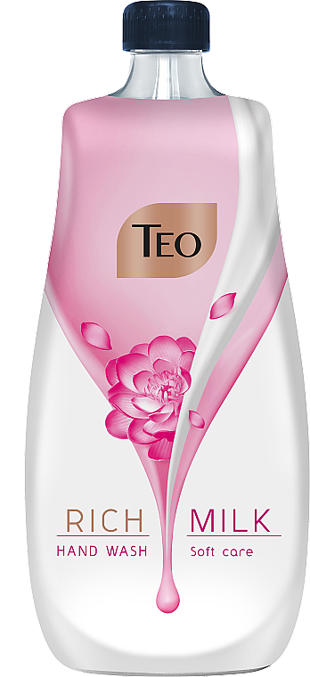 Жидкое глицериновое мыло с увлажняющим действием - Teo Milk Rich Tete-a-Tete Pure Camellia Liquid Soap — фото N2
