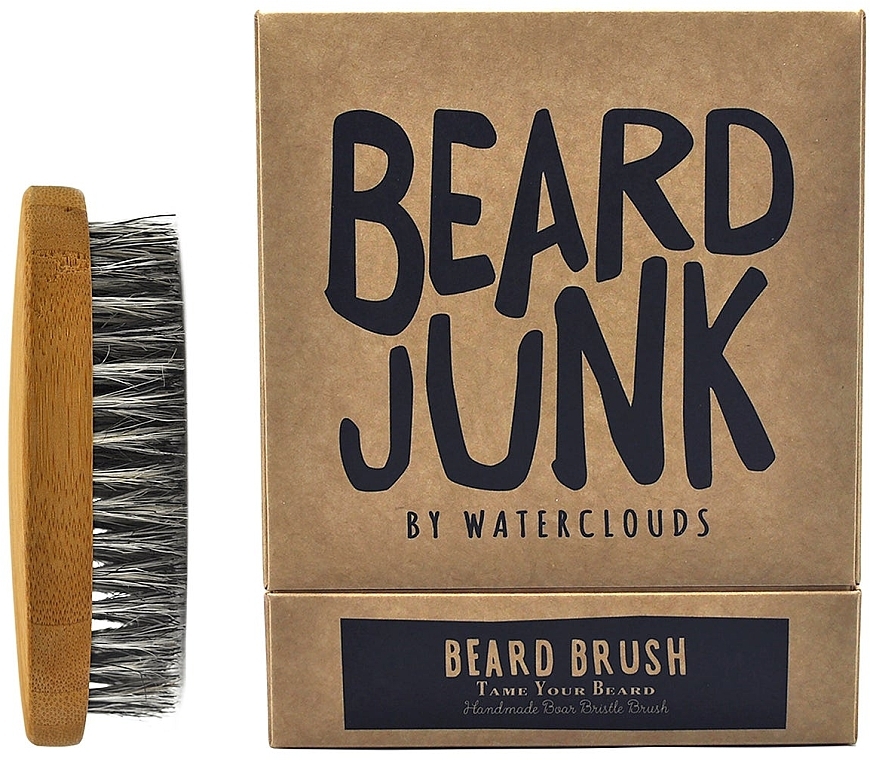 Щітка для бороди - Waterclouds Beard Junk Beard Boar Bristle Brush — фото N1