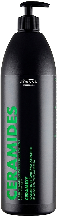 Шампунь з керамідами для всіх типів волосся, з ароматом свіжості - Joanna Professional — фото N1