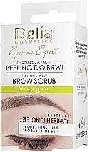Парфумерія, косметика Очищувальний скраб для брів - Delia Eyebrow Expert Cleansing Brow Scrub