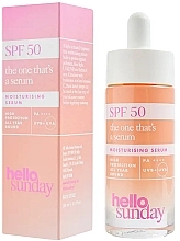 Сонцезахисна сироватка для обличчя - Hello Sunday The One That's A Serum SPF50 — фото N3