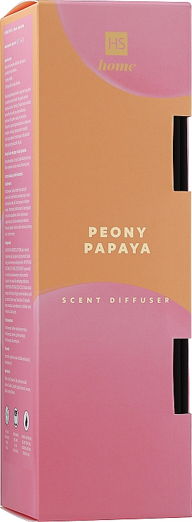 Аромадифузор "Півонія-папая" - HiSkin Home Fragrance Peony Papaya — фото N2