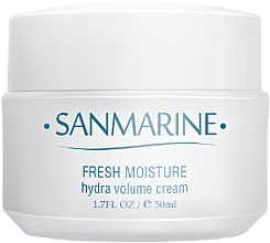Наповнюючий крем для обличчя - Sanmarine Fresh Moisture Hydra Volume Cream — фото N1