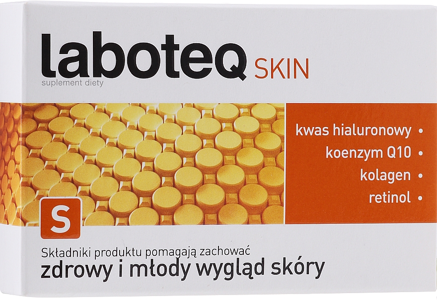 Диетическая добавка в таблетках - Aflofarm Laboteq Skin — фото N1