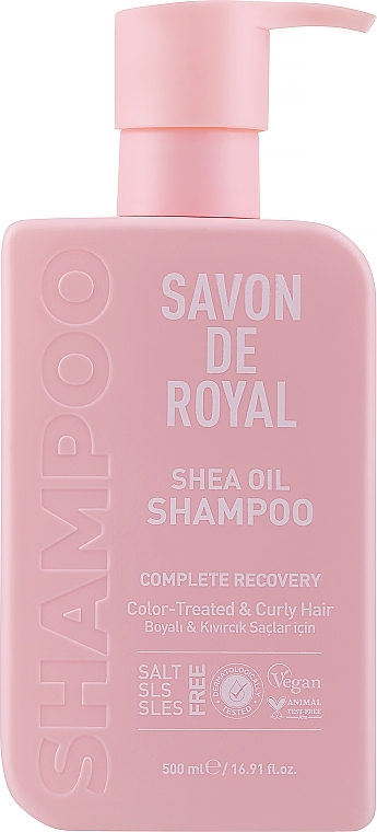 Шампунь для волос с маслом ши - Savon De Royal Miracle Pastel Shampoo — фото N1