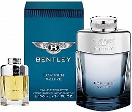 Духи, Парфюмерия, косметика Bentley Bentley For Men Azure - Набор (edt/100ml + edt/7ml)