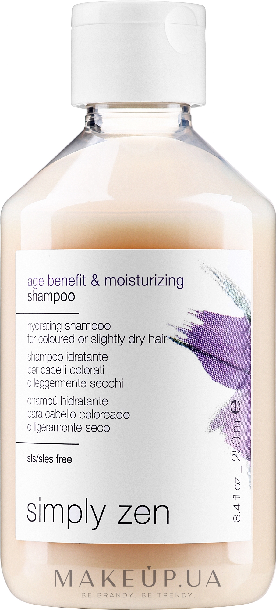 Шампунь увлажняющий - Z. One Concept Simply Zen Age Benefit & Moisturizing Shampoo — фото 250ml