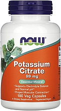 Капсулы "Цитрат калия" 99 mg - Now Foods Potassium Citrate — фото N1