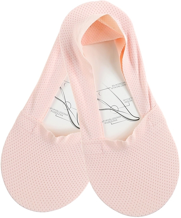 Шкарпетки-сліди жіночі, рожеві - Moraj — фото N1