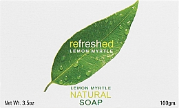 Духи, Парфюмерия, косметика Мыло на растительной основе натуральное освежающее с маслом лимонного мирта - Tea Tree Therapy Natural Soap