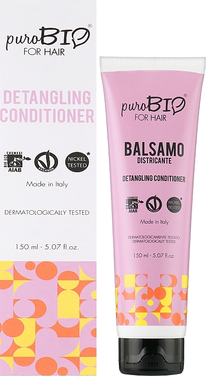 Кондиціонер для розплутування волосся - puroBIO Cosmetics For Hair Detangling Conditioner — фото N2