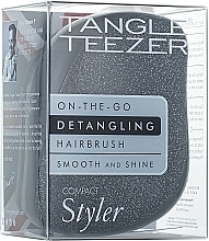 Парфумерія, косметика Щітка для волосся - Tangle Teezer Compact Styler Onyx Sparkle