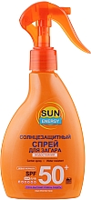 Духи, Парфюмерия, косметика Солнцезащитный спрей для загара с алоэ вера SPF 50+ - Sun Energy Suntan Spray Aloe Vera SPF 50+