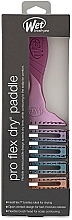 Расческа для волос - Wet Brush Pro Flex Dry Paddle Bold Ombre Hot Purple — фото N4