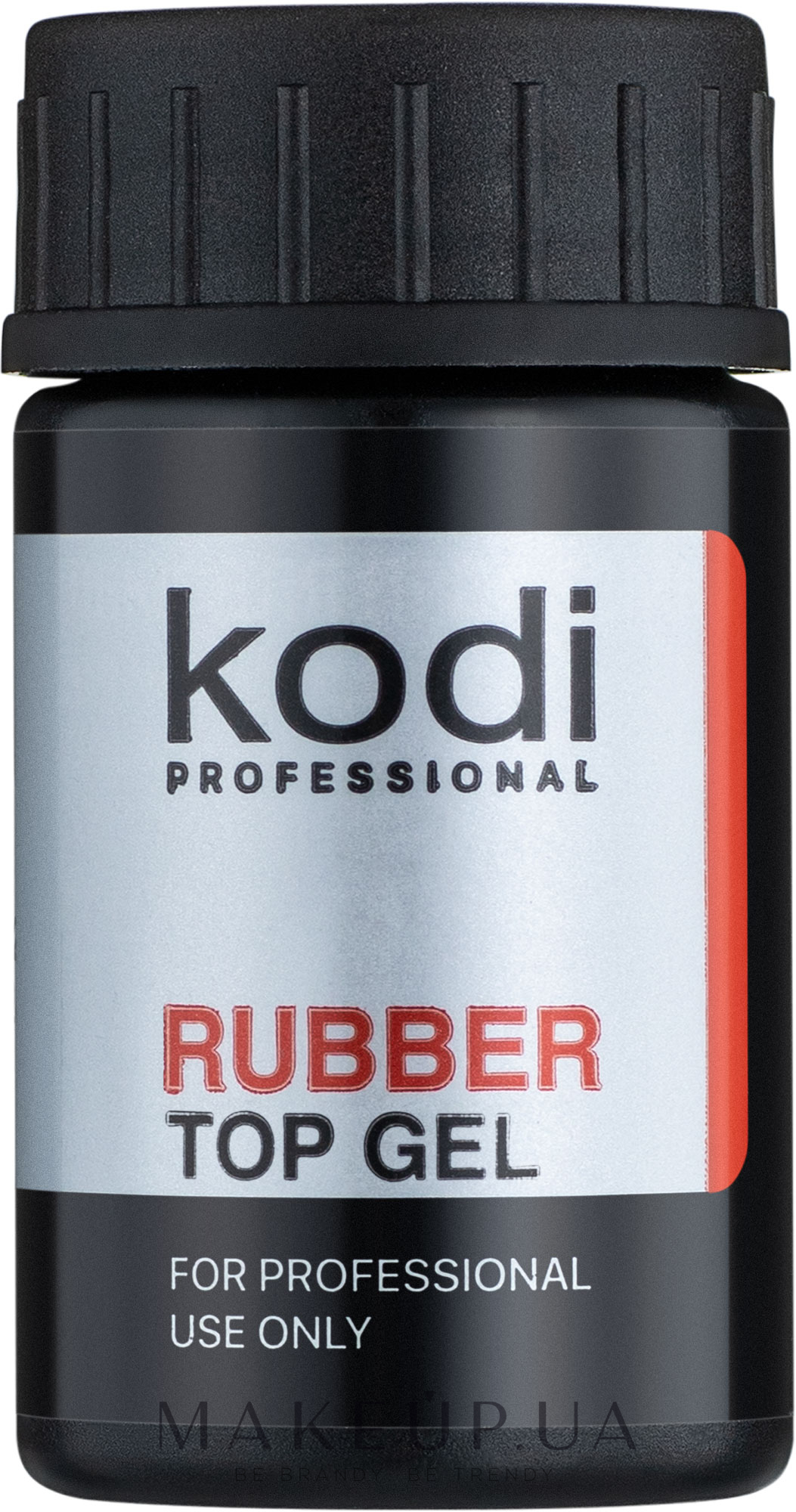 Каучуковое покрытие для гель лака - Kodi Professional Rubber Top  — фото 14ml