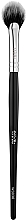 Пензлик для тіней і хайлайтера, W3036, віяловий, синтетичний ворс - Wobs — фото N1