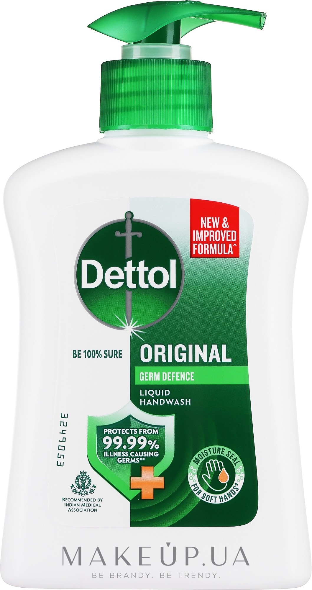 Жидкое мыло с антибактериальным эффектом, 200 мл - Dettol Original — фото 200ml