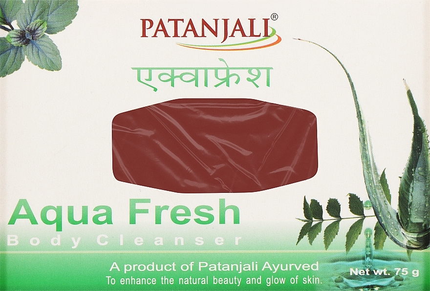 Мыло для тела "Аква Фреш" - Patanjali Aqua Fresh Body Cleanser